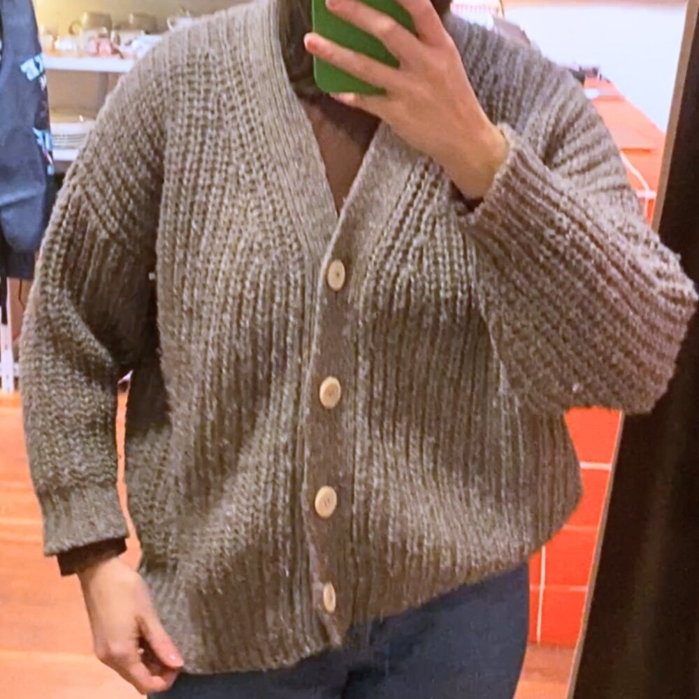 Babaa Pure wool cardigan.